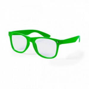  Gafas personalizadas fluorescentes VERDE FLUOR