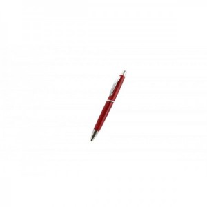  Bolígrafos promocionales de colores variados con elementos cromados para regalos de empresa