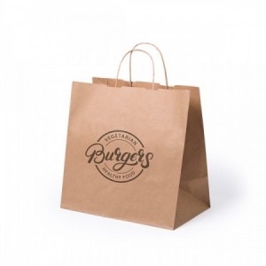  Bolsas de papel personalizadas medianas para regalos promocionales personalizados