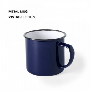  Tazas vintage metal para regalos publicitarios personalizados