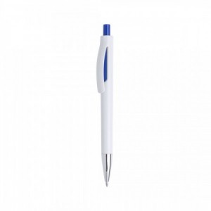  Bolígrafos personalizados con diseño bicolor para campañas de publicidad AZUL