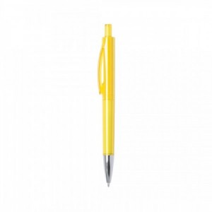  Bolígrafos de diseño original con clip curvado para regalo promocional AMARILLO