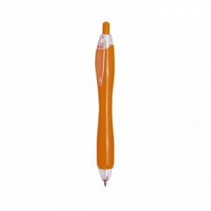 Bolígrafos baratos de diseño bicolor para publicidad NARANJA