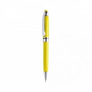  Bolígrafos puntero personalizados en colores brillantes AMARILLO