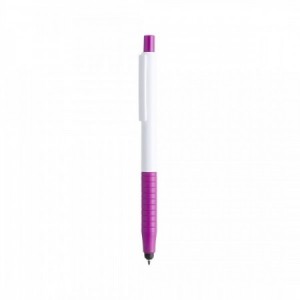  Bolígrafos puntero baratos con empuñadura suave y diseño atractivo FUCSIA