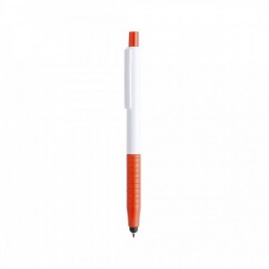  Bolígrafos puntero baratos con empuñadura suave y diseño atractivo NARANJA