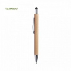 Bolígrafos puntero madera de bambú