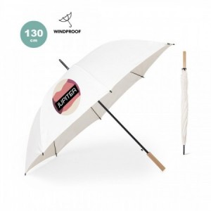  Paraguas personalizados blancos para regalos publicitarios personalizados